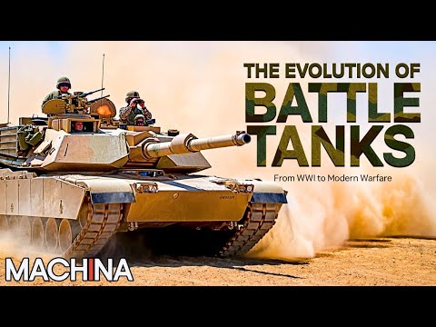 THE EVOLUTION OF BATTLE TANKS IN ACTION