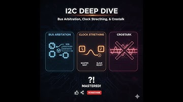 I2C Bus Arbitration, Clock Stretching, and Crosstalk Explained.