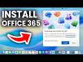 How To Download & Install Microsoft Office 365 On Mac - Step By Step