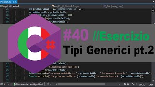 C# Tutorial - 40 Generic Types pt2: Exercise [2020]