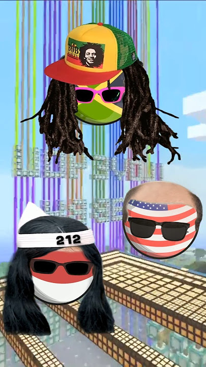 Rambut Gondrong Lu Sih Biasa Aja #countryballsindonesia