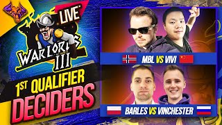 WARLORDS  3 QUALIFIER ONE - MbL vs ViVi | Barles vs Vinchester screenshot 3