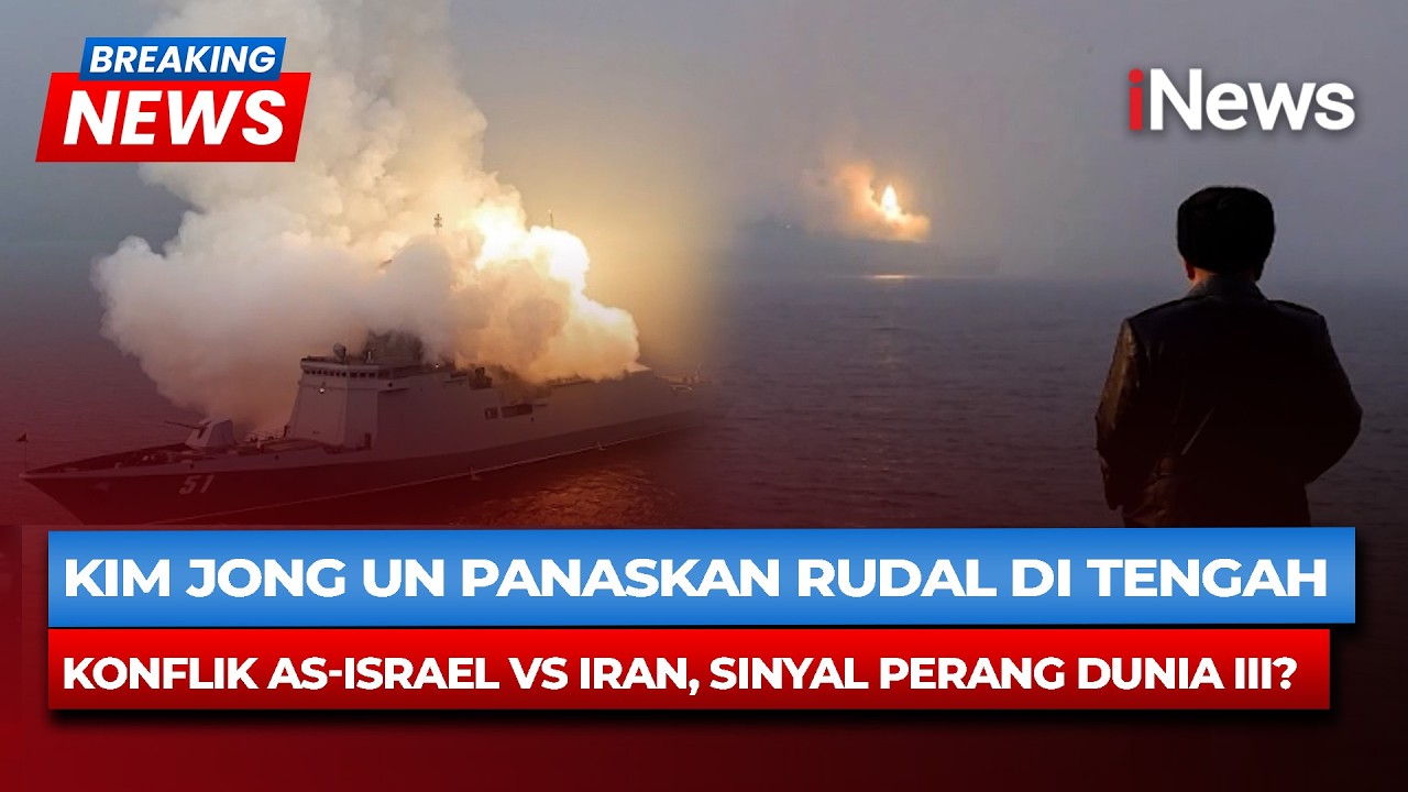 Kim Jong Un Pamer Rudal saat Konflik AS-Israel Vs Iran Memanas, Perang Dunia III Segera Dimulai?