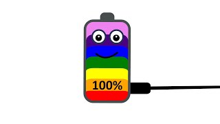 Low Battery Charging Rainbow Colors | NCR Animation screenshot 3