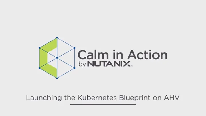 Calm In Action: Launching Kubernetes