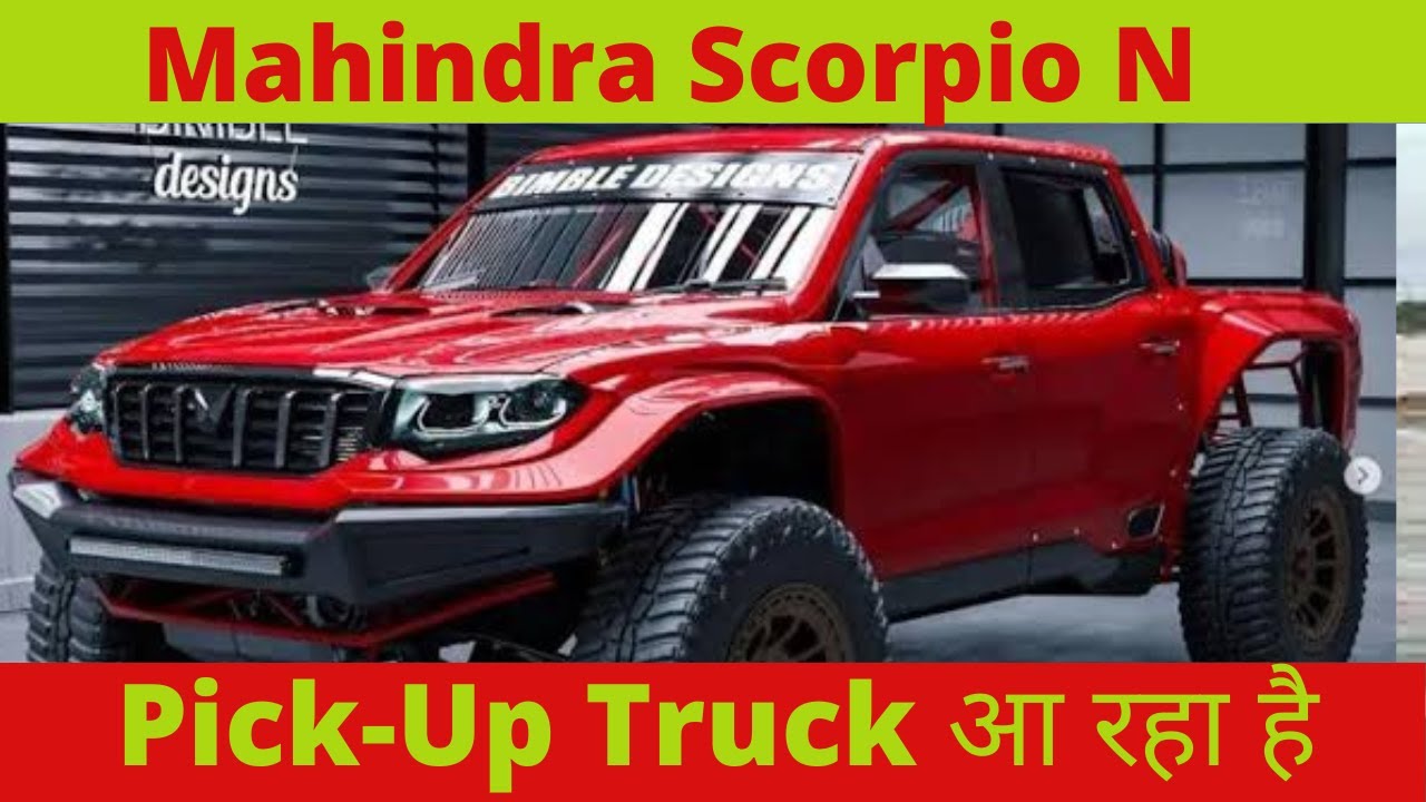 M*n様 【値下げ❗】 Truck Top Mahindra Scorpio N Pickup Truck Z121 - Is Launching Soon ! Price