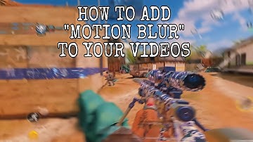 How To Create/Add RSMB or Motion Blur To Your Gaming Clips/Video with NodeVideo | (Works in 2024)