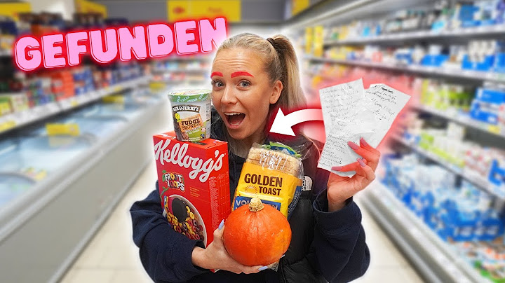 1 Tag NUR ESSEN von weggeworfenen Einkaufszetteln! 😂🧾|CARAMELLA
