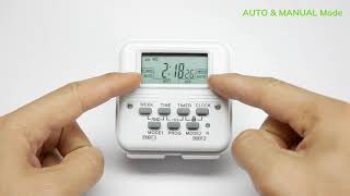 BN-LINK Digital Timer Independently Control Outlet SU105 New Version