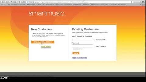 How To Sign Up for SmartMusic on a web browser