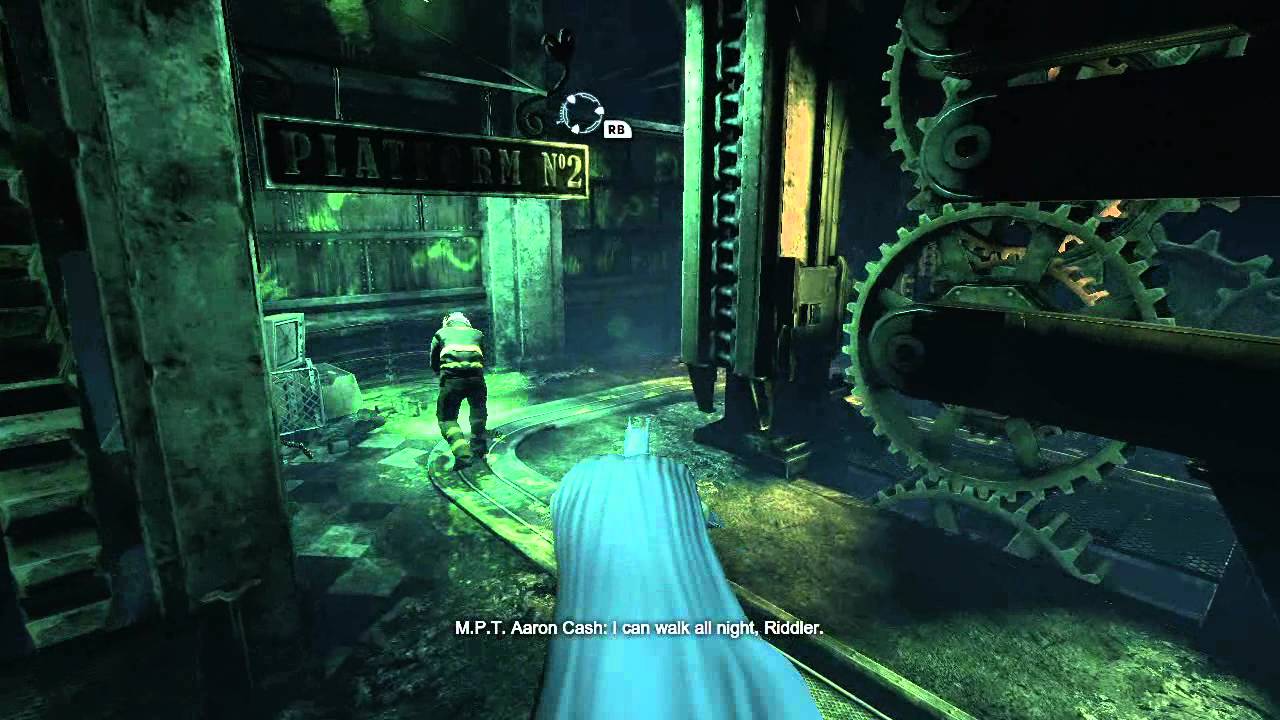 Batman Arkham City Riddler Final Room Genius Achievement Hd Youtube