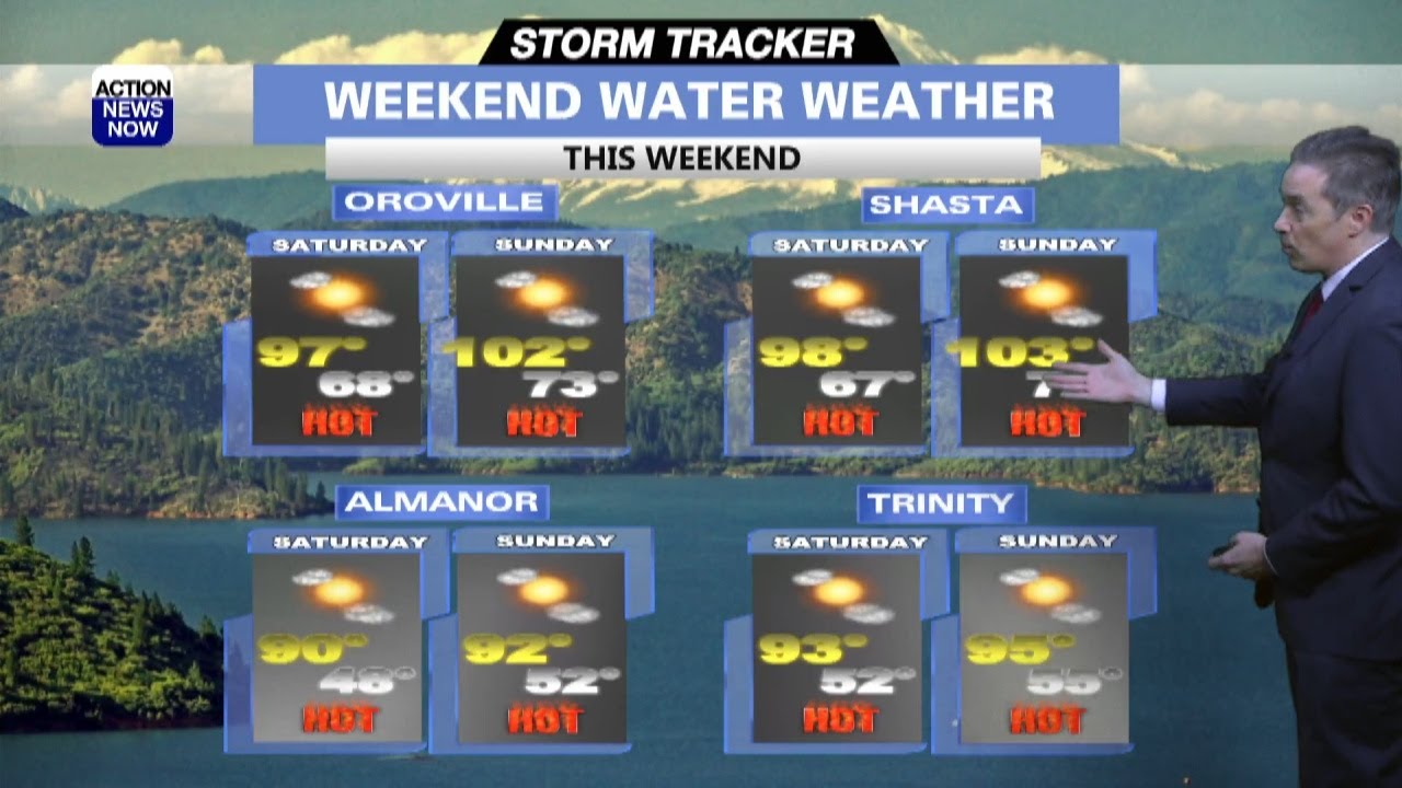 Storm Tracker Forecast - Mostly Sunny And Hot Friday With Iso'd ...