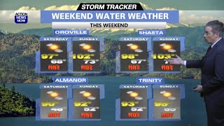 Storm Tracker Forecast - Mostly Sunny And Hot Friday With Iso'd Mountain Thunderstorms