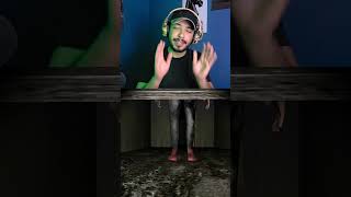   قلت بس أمشي بهدوء  الجد فجأة  بووو  سمعها