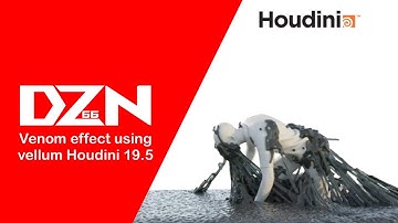Venom effect using vellum Houdini 19.5