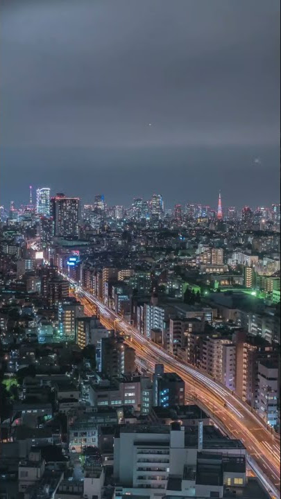 Video Asthetic Kota Malam Hari | Video Time Lapse Jalan Raya | video time lapse kota malam hari