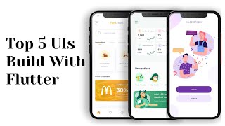 Top 5 UIs Build with Flutter