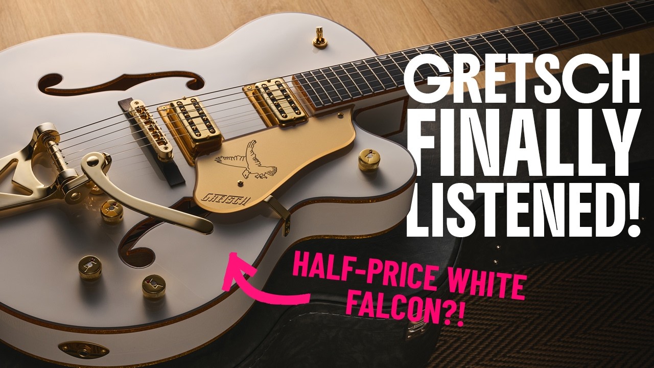 Gretsch Synchromatic Falcon demo - classic White Falcon hollowbody