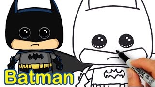 pic Batman Drawing Easy Cute how to draw batman cute and easy youtube