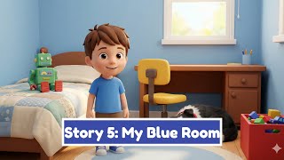 ben max stories 5 my blue room english kids