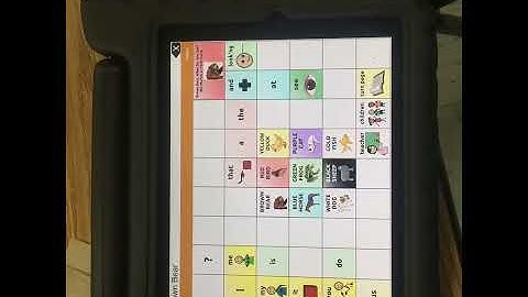 Touch Chat Word Power 60 basic Preschool Tell me program boards