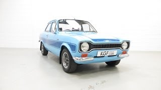 A Genuine, Very Rare AVO Mk1 Ford Escort RS2000 with Full History from New - SOLD!