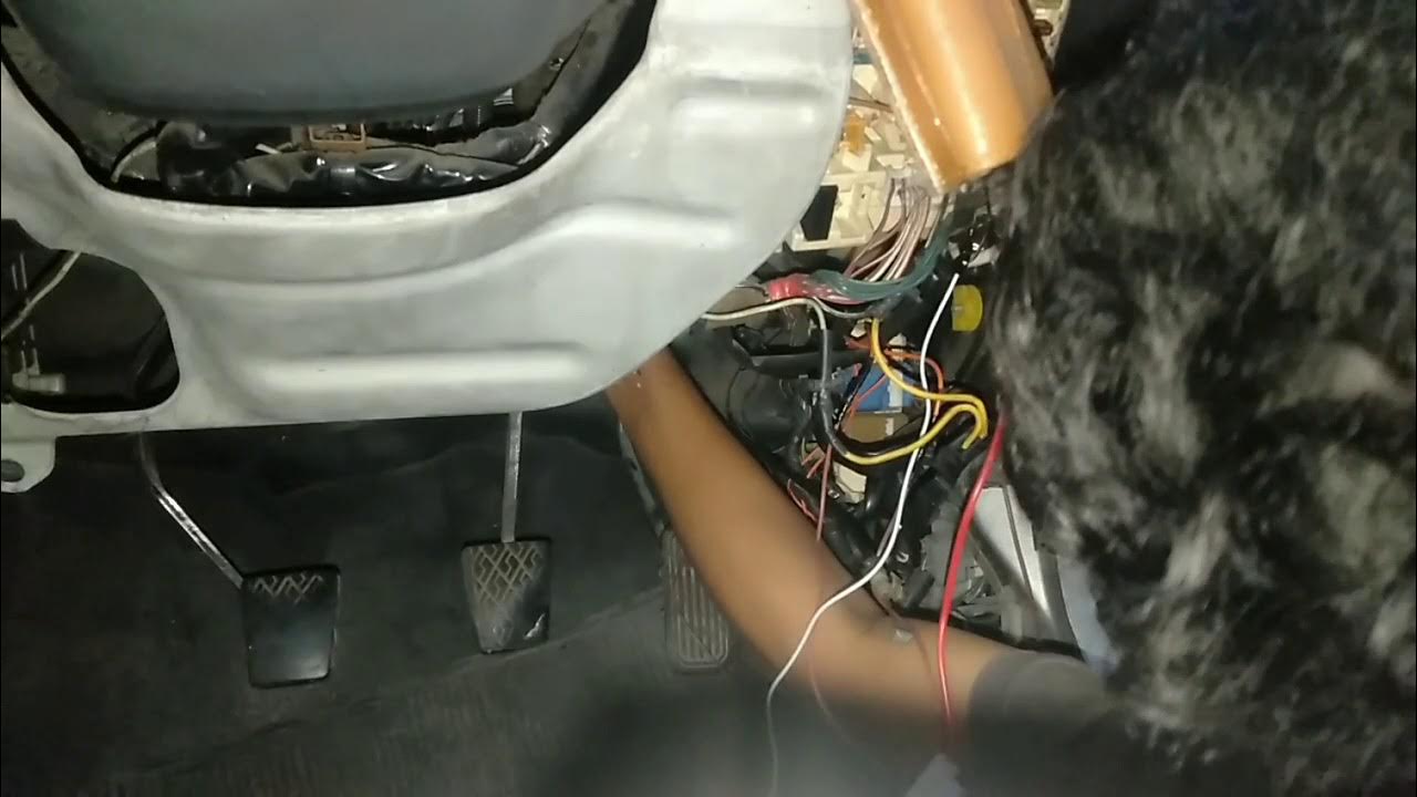 cara pasang alarm TOYOTA COROLLA YouTube