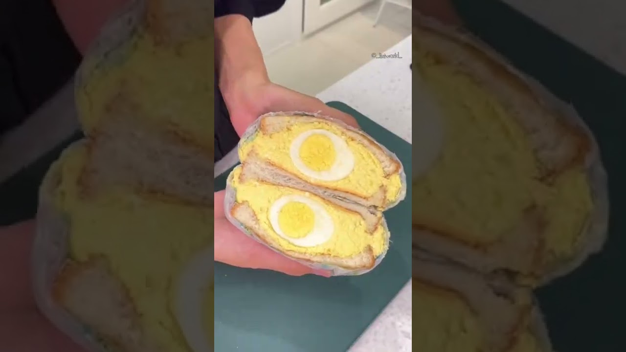 초간단 에그샌드위치 만들기 쉽고 맛있게 / Egg Sandwich YouTube