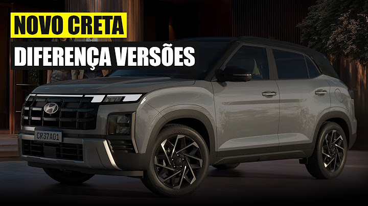 NOVO Hyundai CRETA 2025: Diferença entre as Versões