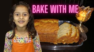 Banana Bread Recipe; Very Simple Method By Little Chef! #rmstudio #masterchefjunior2022 #baking