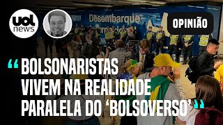 Fãs de Bolsonaro pagam mico no aeroporto de Brasília ao ignorar jornalismo | Leonardo Sakamoto