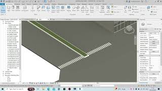 Creating Zebra Crossing as a Thin Floor and Copying it to your Urban Environmnet Inside Revit