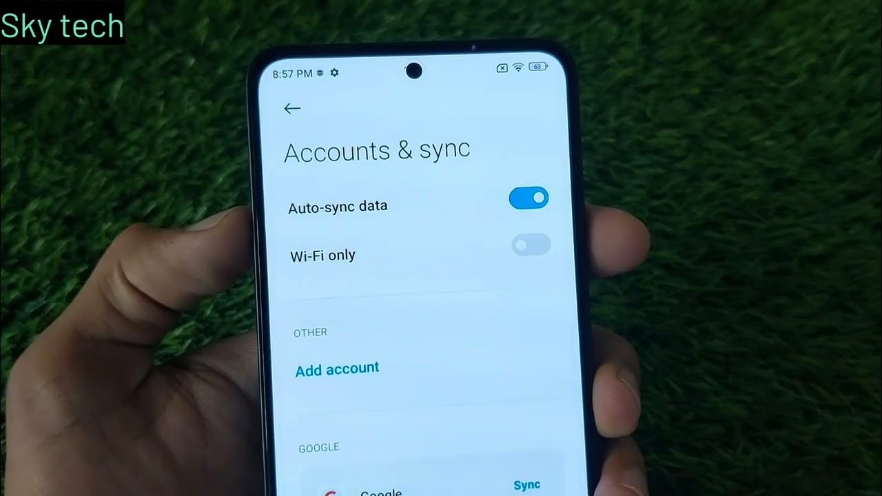 how-to-remove-google-account-from-redmi-phone-youtube