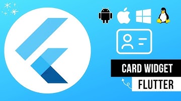 Flutter Card Widget - Flutter widget for beginners