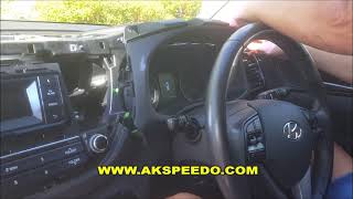 Hyundai Tucson Dashboard Speedometer Removal 2017 - 2021