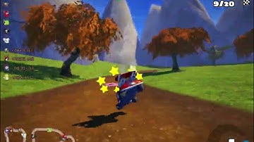 SuperTuxKart - Dale Tunnel, 20 laps, reverse