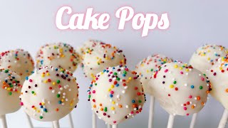 HOW TO MAKE CAKE POPS