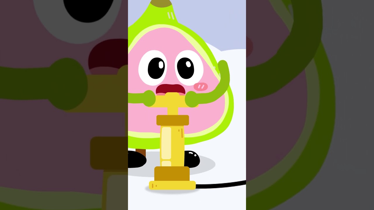❓️ Letter F Surprise! #kidslearning #colors #fruits #abcd #alphabet #englishlearning