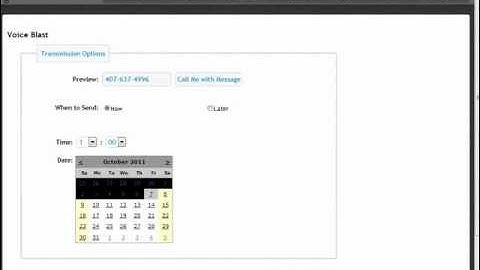 How to Send a Voice Broadcast