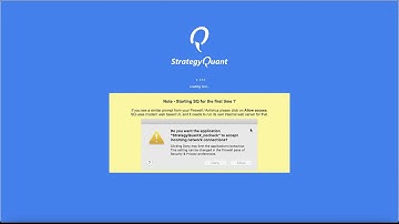 How to install StrategyQuant X on Mac OS