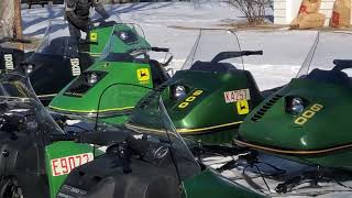 1974 John Deere JD500 last sled to get parked in the lineup