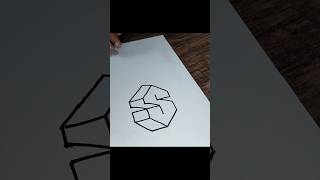 S Written In 3D