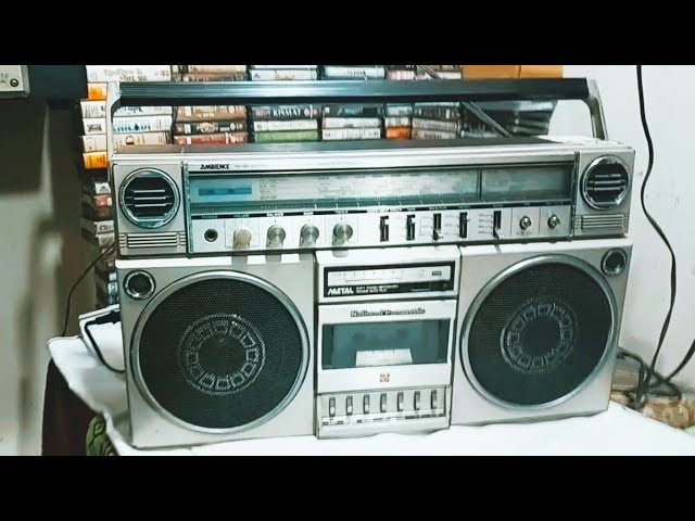 National Panasonic RX-5150F tape recorder FM 4 band radio recorder
