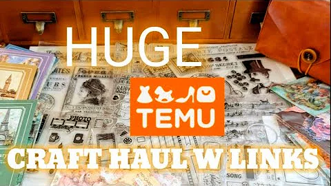 HUGE TEMU CRAFT HAUL W LINKS 