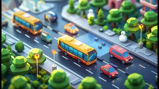 Traffic Run  Gameplay Walkthrough  All Levels (IOS, Android)