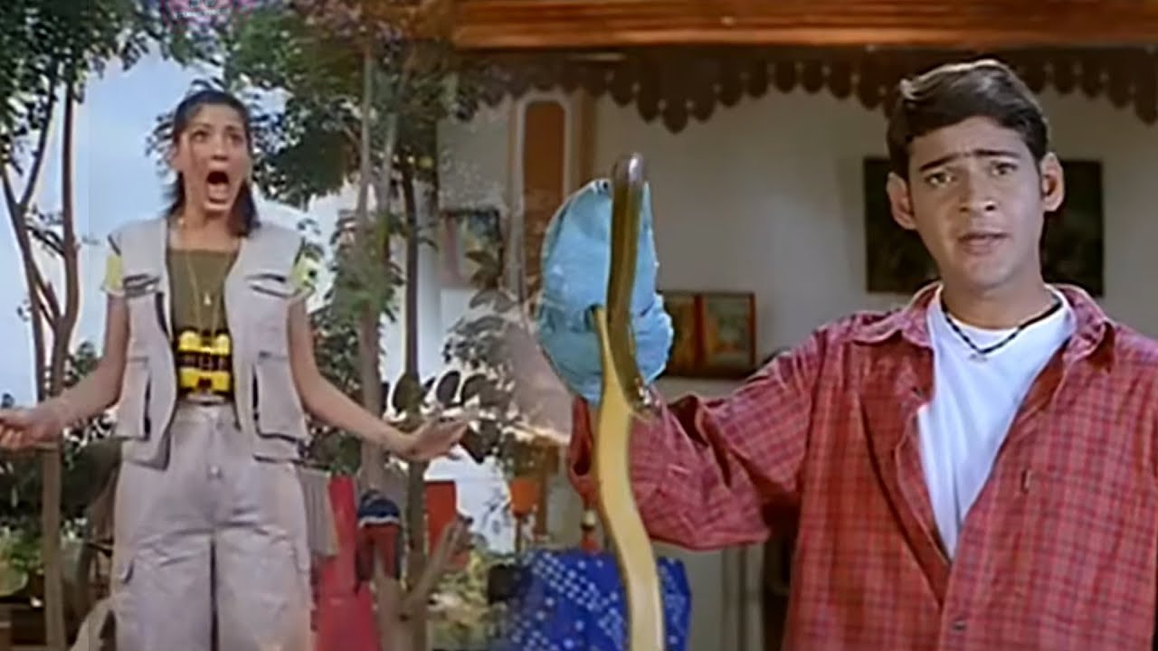 ⁣Mahesh Babu And Sonali Bindre Funny Comedy Scene | Telugu Comedy Scenes | Telugu Videos