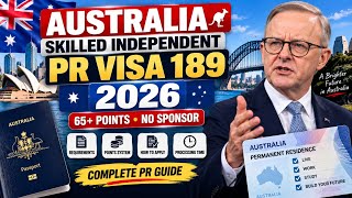 Australia Skilled Independent Visa 189 in 2026 | PR Requirements, Points & Application Process
