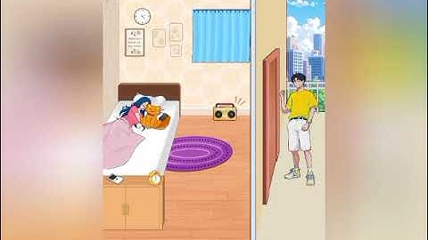 Brian Puzzle Tricky Test Level 21 |Wake the Girl Up| Walkthrough Solution