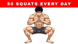 Can 50 Squats a Day Change Your Body?