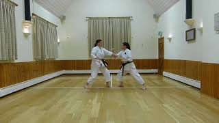 Sanbon Kumite Chudan